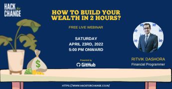 Learn how you can effectively build your wealth using tech in 2 hours!!